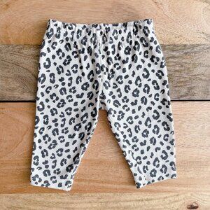 $2 Carter's Animal print legging 3-6m baby girl pants joggers kids